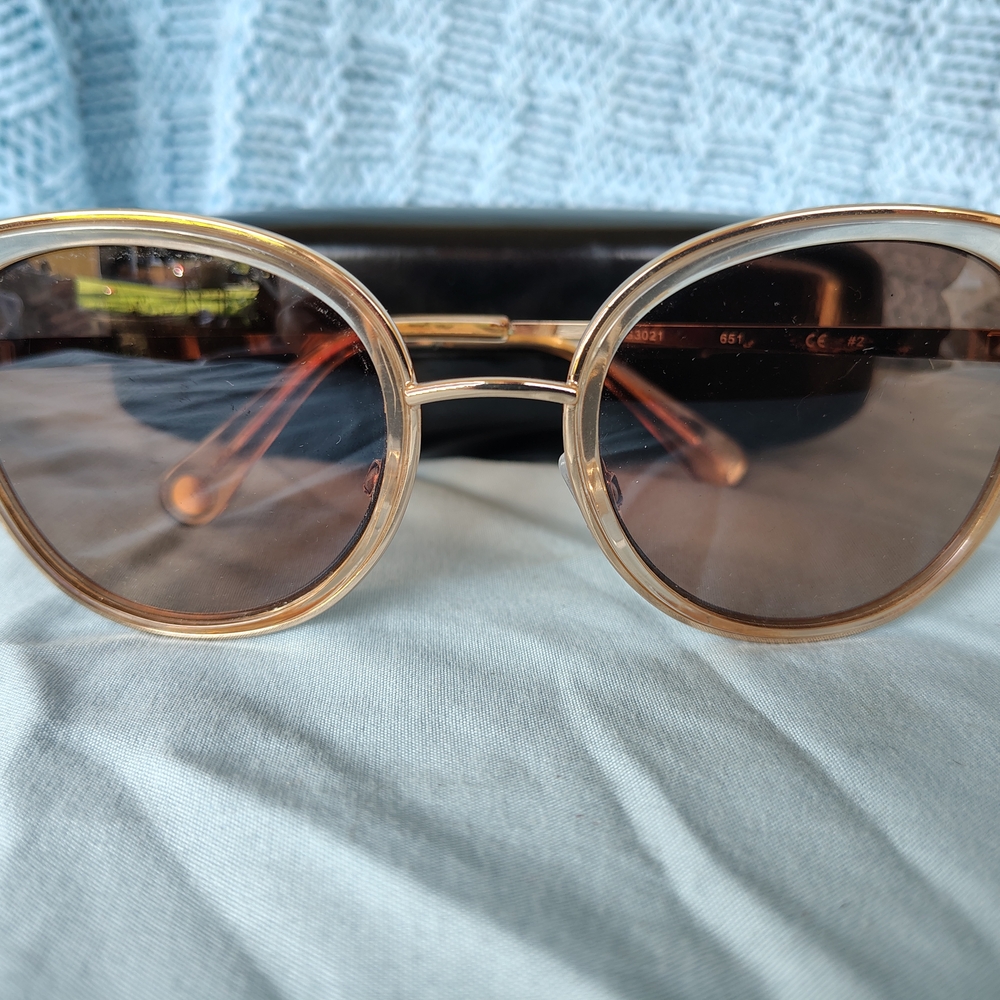 BCBGeneration Gold Sunglasses